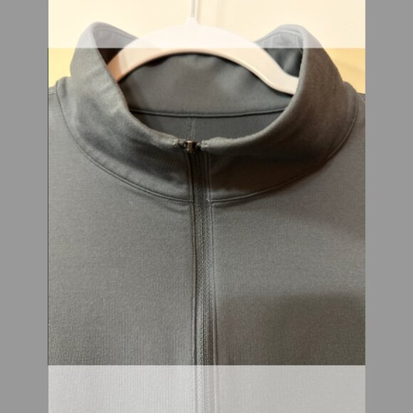 Lululemon soft jersey half zip oil grey - Picture 4 of 4
